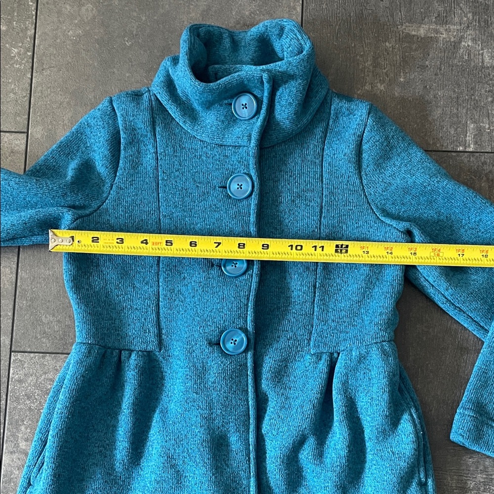 Patagonia Teal Kids Pea Coat - Picture 3 of 8